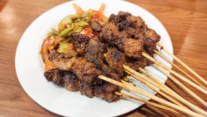 Sate kambing Idul Adha