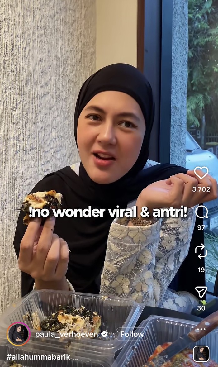 Serunya Paula Verhoeven Kulineran di Blok M dan Nongkrong di Kafe Matcha