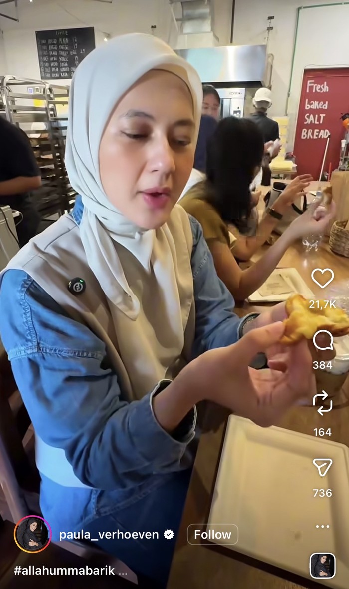 Serunya Paula Verhoeven Kulineran di Blok M dan Nongkrong di Kafe Matcha