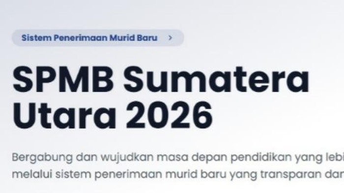 Daya Tampung SPMB Sumut 2026 di 21 SMA Negeri Medan, Cek di Sini