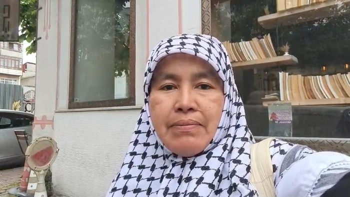 Steering Committee Global Sumud Flotilla dan Koordinator Dewan Pengarah Global Peace Convoy, Maimon Herawati