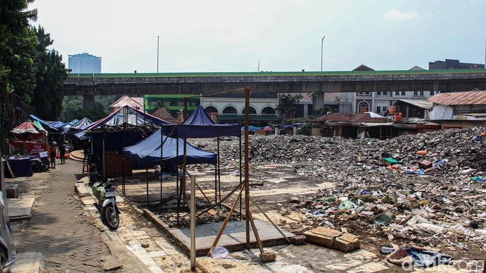 Pasca Kebakaran, Pedagang Taman Puring Resah Pasar Akan Jadi Taman Difabel