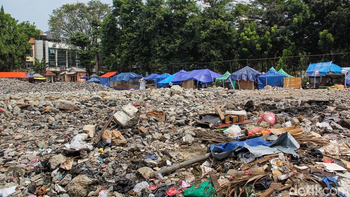 Pasca Kebakaran, Pedagang Taman Puring Resah Pasar Akan Jadi Taman Difabel
