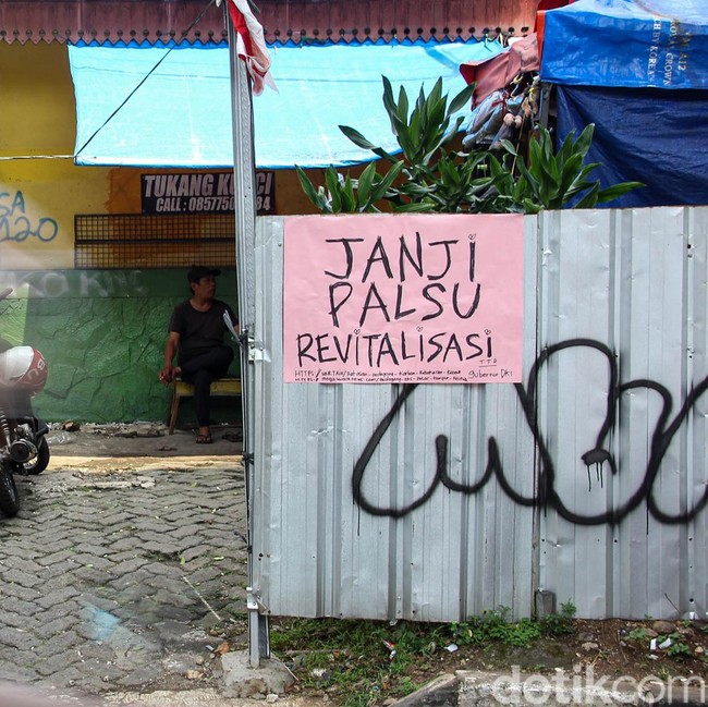 Pasca Kebakaran, Pedagang Taman Puring Resah Pasar Akan Jadi Taman Difabel