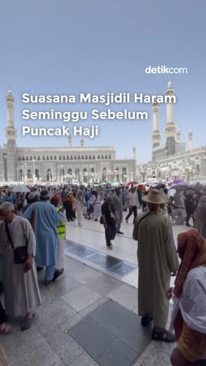 Video: Suasana Masjidil Haram Seminggu Sebelum Puncak Haji