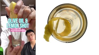 Viral Tren Minuman Olive Oil Lemon Shot, Benar Bikin Kurus Instan?