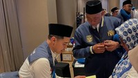 Sebelumnya, Aiman sudah lebih dulu mengikuti sertifikasi sebagai pembimbing haji. Aiman dinyatakan lolos dan ini menjadi tahun pertama dirinya bertugas. Foto: Instagram @aimanrickyy