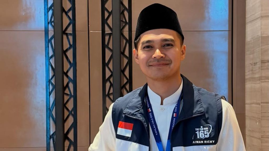 Aiman Ricky Jadi Pembimbing Haji, Siap Layani Tamu Allah