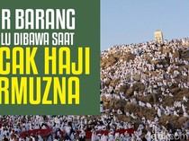 Daftar Barang yang Dibawa Saat Puncak Haji