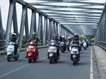 Motoran Bareng, Forkopimda Kediri Pantau Kamtibmas hingga Bagikan Sembako