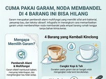 Garam Bisa Jadi Senjata Ampuh buat Bersihkan 4 Barang Ini