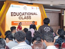 Jauh-jauh dari Semarang Agra Ikut Educational Class di JFF: Belajar Saham