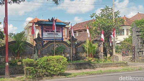 Kantor PDAM Tirta Danu Arta, Bangli, Bali, Jumat (22/5/2026). (Aryo Mahendro/detikBali).
