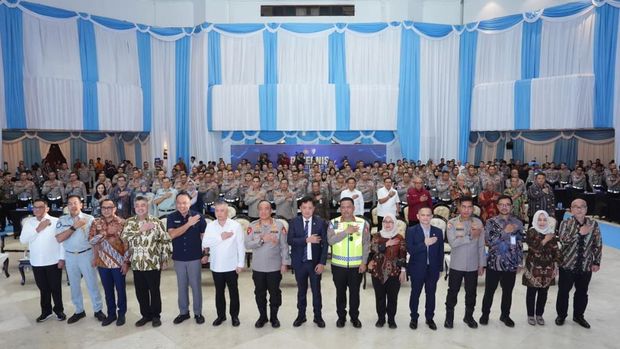 Korps Lalu Lintas (Korlantas) Polri menggelar Rapat Kerja Teknis (Rakernis) Fungsi Lalu Lintas Tahun Anggaran 2026.