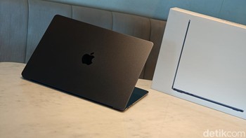 Untuk spesifikasi lengkap dan harga MacBook Air M5 bisa disimak di sini. Foto: Adi FR/detikINET