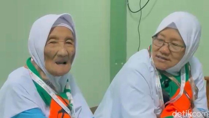 Marsiyah Salim, calon jemaah haji tertua dari Embarkasi Surabaya