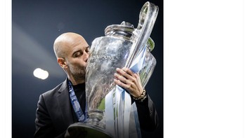 Melatih selama 10 tahun, ada 20 gelar diraih Guardiola bersama City. Foto: X.com