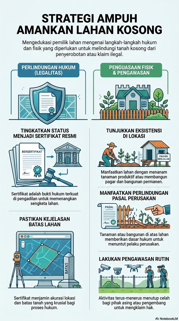 Menjaga Tanah Kosong