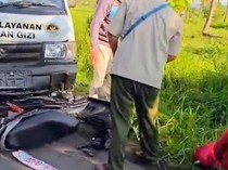 Mobil Operasional MBG di Bondowoso Tabrak Pemotor, Begini Kondisi Korban