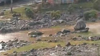 Sungai Lintang Meluap, Objek Wisata di Sumsel Rusak-Jembatan Roboh