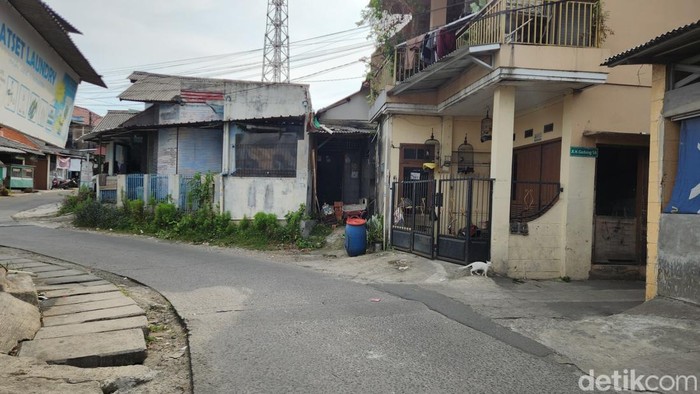 Penampakan lokasi yang viral diisukan muncul pocong di Ciputat, Tangsel, Jumat (22/5/2026).