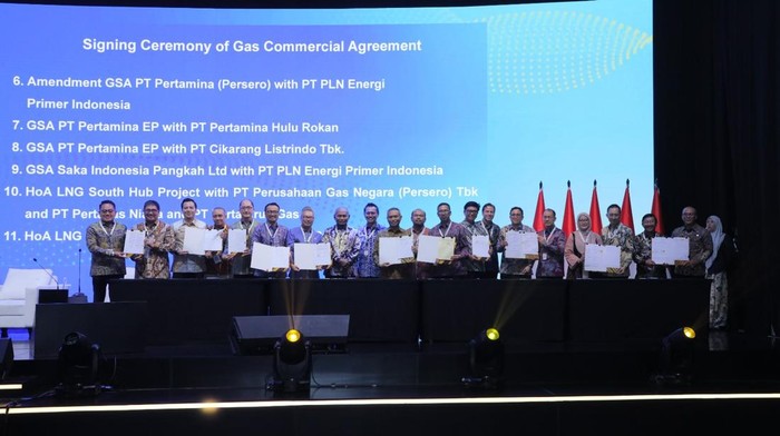 Pertamina EP dan Pertamina Hulu Rokan tandatangani Perjanjian Jual Beli Gas di IPA Convex 2026.