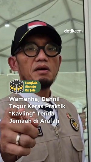 Video: Temukan Aksi Kavling Tenda di Arafah, Wamenhaj Copot Atribut KBIHU