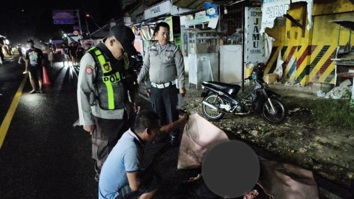 TKP tabrak lari di Kecamatan Larangan, Pamekasan