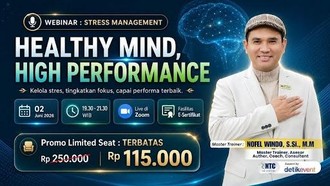Jangan Sampai Burnout Kerjaan, Ikuti Webinar 