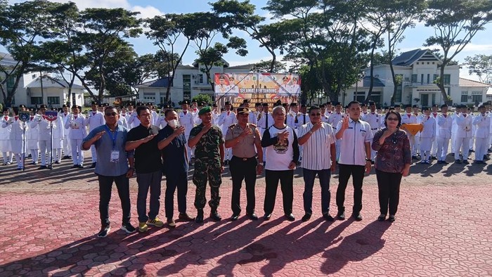 10 Sekolah Ikuti LKBB-PB MPR di Sidrap, MPR Tekankan Disiplin