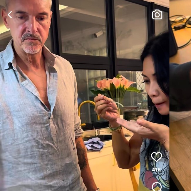 Anggun C Sasmi Jago Masak, Bikin Risotto Seafood hingga Olahan Ikan