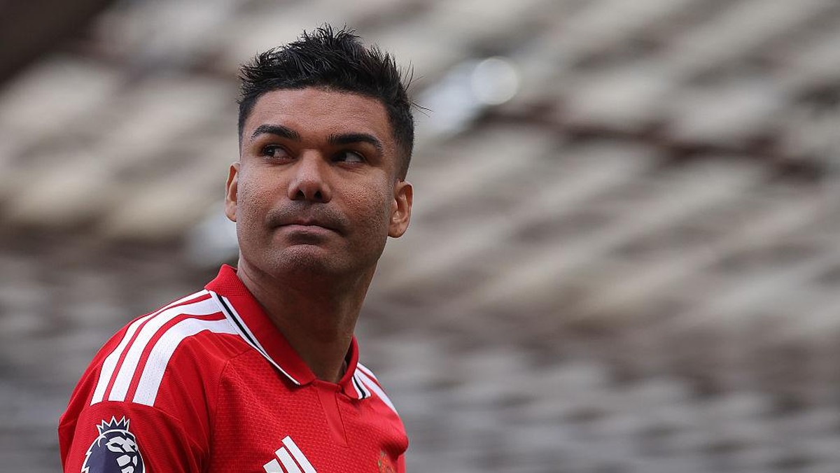 Casemiro saat berkostum Manchester United. (Foto: Getty Images/James Gill - Danehouse)