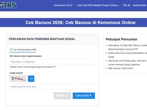Panduan Cek Bansos Kemensos 2026, Ketahui Status Penerima-Nominalnya