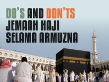 Dos and Donts Jemaah Haji Selama Armuzna
