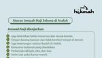 Dos and Donts Jemaah Haji Selama Armuzna