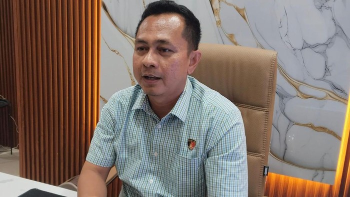 Kepala Satuan Reserse Narkoba Polres Banyuasin AKP Dian Idaman sekaligus ketua panitia acara fun run