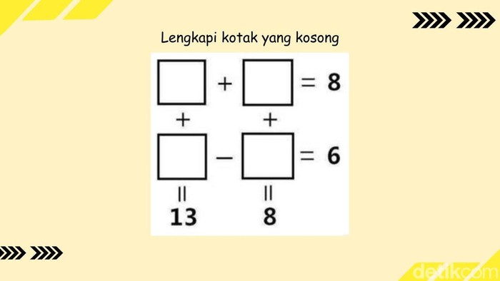 Lengkapi Kotak Kosong, Buktikan Cuma IQ Super yang Bisa Pecahkan Teka-tekinya