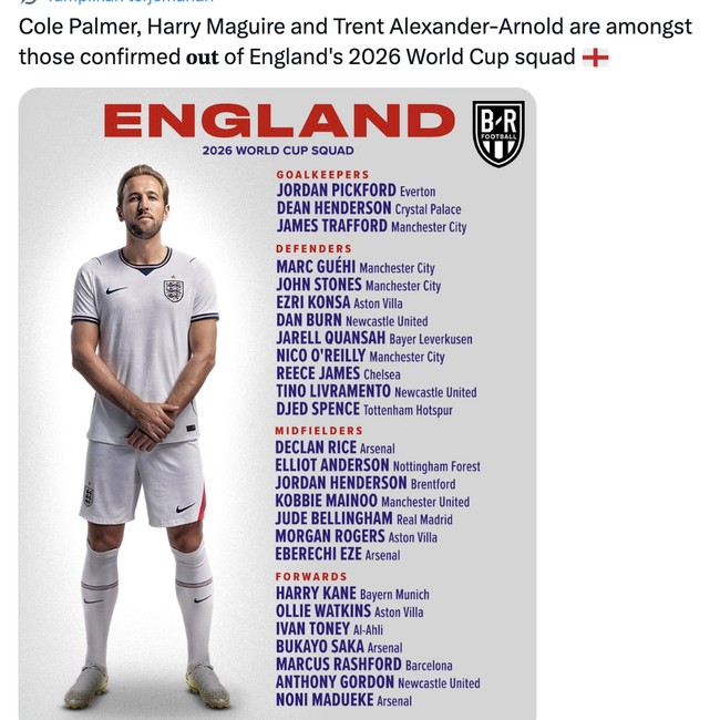 Maguire Dicoret dari Piala Dunia, Netizen Pertanyakan Tuchel