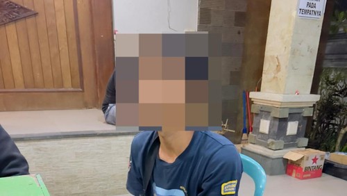 Pelaku pembuang sampah sembarangan di Jalan Gelatik, Desa Dajan Peken, Kecamatan Tabanan.