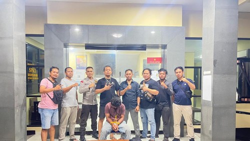 Satreskrim Polres Lombok Utara tangkap pelaku pencuri di RSUD Lombok Utara, Jumat (22/5/2026). (Dok Polres Lombok Utara).