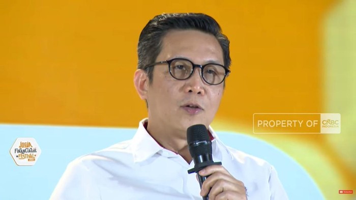 Penjabat sementara (Pjs) Direktur Utama Bursa Efek Indonesia (BEI) Jeffrey Hendrik