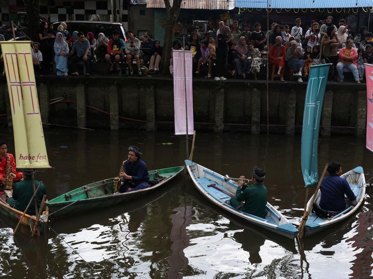 Musik Tanjidor Menggema di Sungai Jawi, Hidupkan Identitas Pontianak