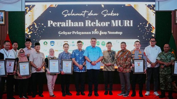 Polres Bogor raih rekor MURI setelah 100 jam nonstop layani masyarakat