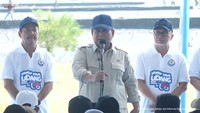 Saat Prabowo Singgung Nama Kapolri dan Panglima Jadi 'Prabowo Subiyanto'