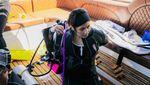 Prilly Latuconsina Rela Belang, Happy Jadi Rescue Diver Kompetisi Cliff Diving