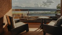 Hotel ini memiliki total sekitar 57 hingga 60 kamar, di mana setiap kamar dirancang memiliki balkon panorama pribadi. (The ArcadiaPlace)