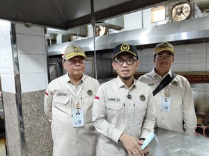 Wamenhaj dan Amirul Hajj Cek Dapur Haji, Pastikan Makanan Jemaah Aman