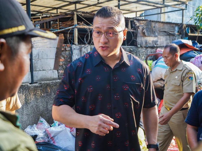 Anggota DPRD DKI Jakarta dari Fraksi PDI Perjuangan, Hardiyanto Kenneth.