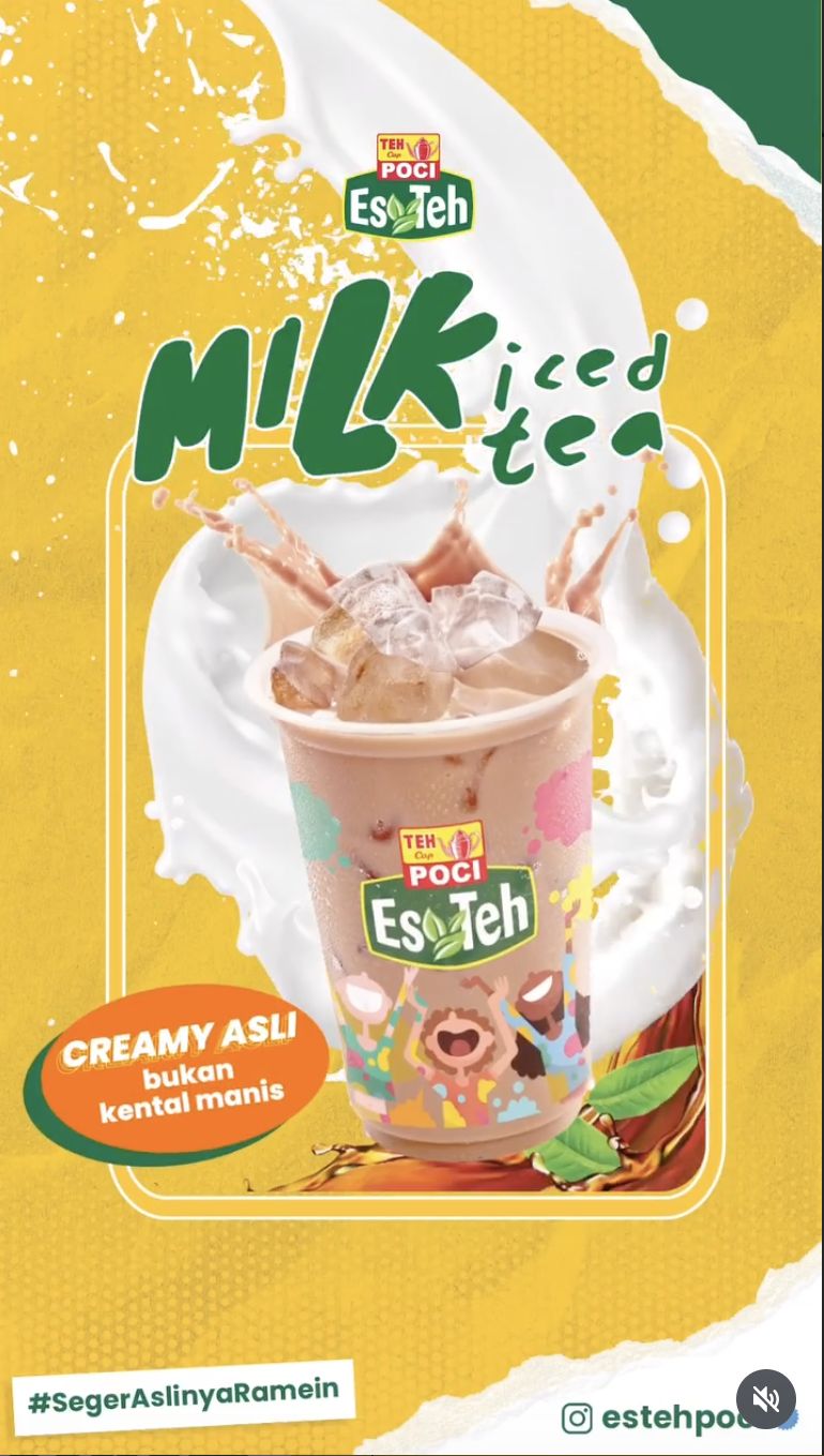 Es Teh Susu Indonesia