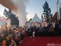 Chairul Tanjung hingga Anggito Abimanyu Flag Off Start Jogja Run D-City Kategori 10K